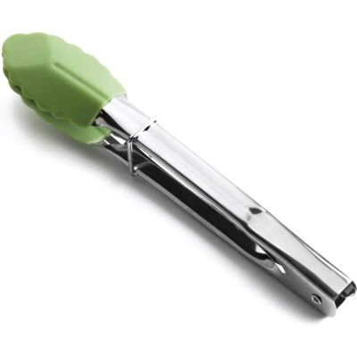 Lacor - Pinces en Silicone - Vert - 18x30x30cm - Pinces de Cuisine Lacor - Pinces en Silicone - Vert - 18x30x30cm - Pinces de Cuisine