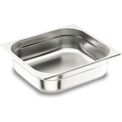 Lacor 66502 Récipient de Rangement Alimentaire - Inox 18/10 - Publicité Lacor 66502 Récipient de Rangement Alimentaire - Inox 18/10 - Publicité