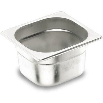 Lacor 66665 Conteneur de Rangement Alimentaire - Inox 18/10, 1.1L, Gris Lacor 66665 Conteneur de Rangement Alimentaire - Inox 18/10, 1.1L, Gris