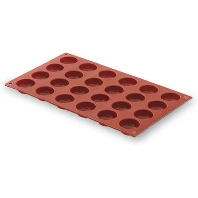 Molde para decoração de bolos Lacor 66800 - Forma semi esférica de silicone com 24 cavidades Molde para decoração de bolos Lacor 66800 - Forma semi esférica de silicone com 24 cavidades