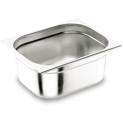 Lacor 66910 Food Storage Container - Stainless Steel - 1L - Gray Lacor 66910 Food Storage Container - Stainless Steel - 1L - Gray