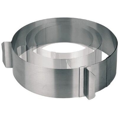 Lacor 68200 stampo da forno in acciaio inox - Risparmia spazio, Estensibile 16-30cm Lacor 68200 stampo da forno in acciaio inox - Risparmia spazio, Estensibile 16-30cm