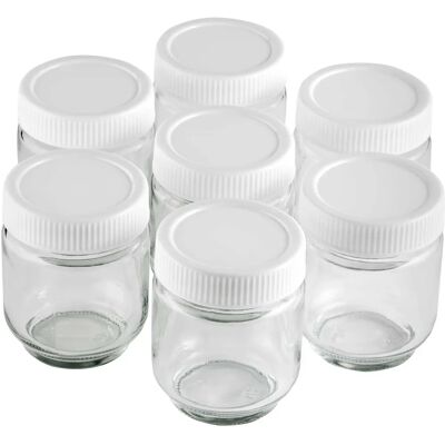 Lacor Joghurtglas-Set - 7 Gläser, 190 ml, BPA-frei Lacor Joghurtglas-Set - 7 Gläser, 190 ml, BPA-frei