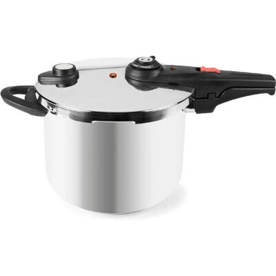 Lacor 71886 Edelstahl Druckkochtopf - 6L - Küchengerät Lacor 71886 Edelstahl Druckkochtopf - 6L - Küchengerät