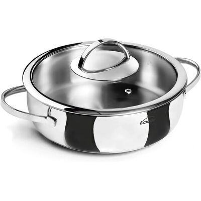 LACOR Belly 28cm panela de aço inoxidável - panela LACOR Belly 28cm panela de aço inoxidável - panela