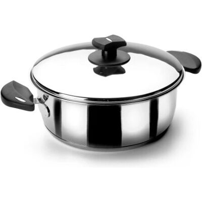 Lacor 88016 Casserole en acier inoxydable - 1,5 L - 16cm - Publicité Lacor 88016 Casserole en acier inoxydable - 1,5 L - 16cm - Publicité