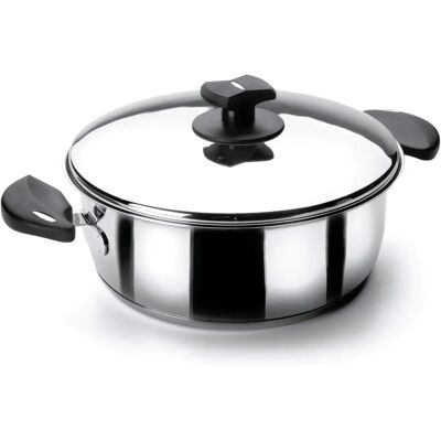 Lacor 18cm Rostfritt Stål Kittel med Lock Lacor 18cm Rostfritt Stål Kittel med Lock