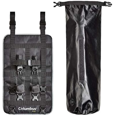 Columbus Outdoor - Torba na kierownicę 10L - Czarna - Wodoodporna, Lekka, System MOLLE Columbus Outdoor - Torba na kierownicę 10L - Czarna - Wodoodporna, Lekka, System MOLLE