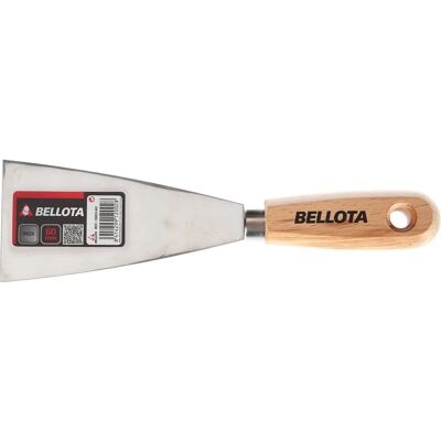 Bellota Modelo 589360 Espátula de Aço Inoxidável com Cabo de Madeira - Espátula Bellota Modelo 589360 Espátula de Aço Inoxidável com Cabo de Madeira - Espátula