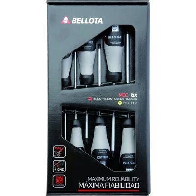 Bellota Model 66292 - Schroevendraaierset - Professioneel Gereedschap Bellota Model 66292 - Schroevendraaierset - Professioneel Gereedschap
