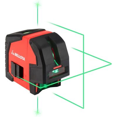 Bellota - Laser-Nivellier 30m - Grün - Professionell Kreuzlinien Bellota - Laser-Nivellier 30m - Grün - Professionell Kreuzlinien