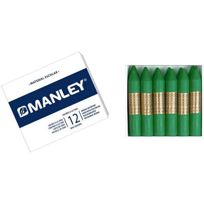 Manley MNC04679 Caja 12 Ceras Grasamente - Wachsmalstifte Manley MNC04679 Caja 12 Ceras Grasamente - Wachsmalstifte