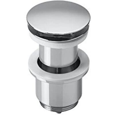 Roca 505400000 Dreno de luxo com pressão e ranhura - Lavatório Roca 505400000 Dreno de luxo com pressão e ranhura - Lavatório