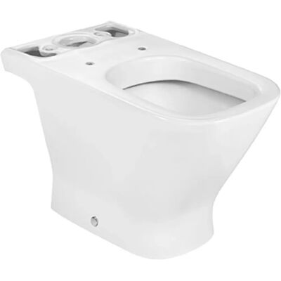 Vas WC pătrat cu ieșire orizontală Roca The Gap - Ceramică, Alb Vas WC pătrat cu ieșire orizontală Roca The Gap - Ceramică, Alb