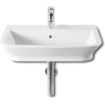 Roca - Lavabo a parete in ceramica - 650x470mm Bianco Roca - Lavabo a parete in ceramica - 650x470mm Bianco