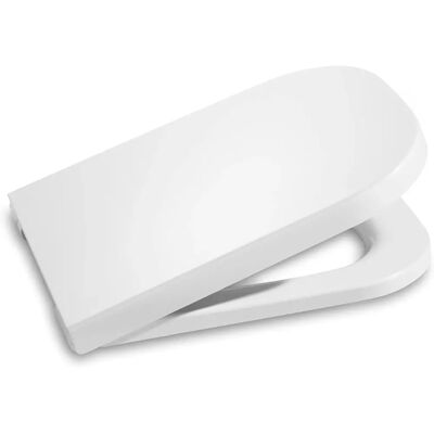 Asiento de Inodoro Roca The Gap - Blanco Cuadrado - Compatible con The Gap Asiento de Inodoro Roca The Gap - Blanco Cuadrado - Compatible con The Gap