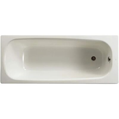 Baignoire Contesa en acier blanc - 170x70cm - Rectangulaire, sur pieds - Publicité Baignoire Contesa en acier blanc - 170x70cm - Rectangulaire, sur pieds - Publicité