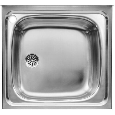 Fregadero de Cocina de Acero Inoxidable Roca - 600x500x155mm Fregadero de Cocina de Acero Inoxidable Roca - 600x500x155mm