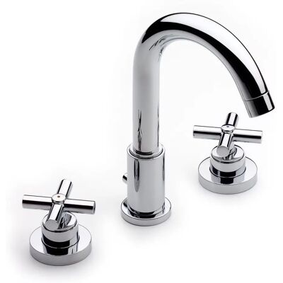 Mişcător baie Roca cu aerator rotativ - Cromat Mişcător baie Roca cu aerator rotativ - Cromat