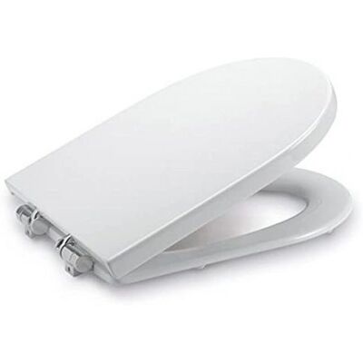 Tapa y asiento para inodoro Happening Blanco con caída amortiguada - Asiento WC Tapa y asiento para inodoro Happening Blanco con caída amortiguada - Asiento WC