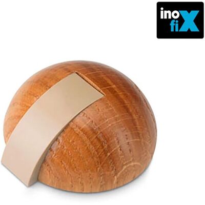 Inofix Türstopper - Halbkugel Eiche Klebe - Türstopper Inofix Türstopper - Halbkugel Eiche Klebe - Türstopper