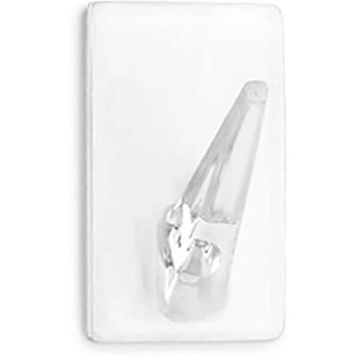 Inofix Transparenter Klebehaken-Set - 30x18x18 mm - 4 Stück Inofix Transparenter Klebehaken-Set - 30x18x18 mm - 4 Stück