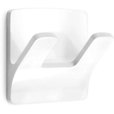 Inofix Weiß Doppelast Wasserfester Klebehaken - Haken/Halterung Inofix Weiß Doppelast Wasserfester Klebehaken - Haken/Halterung