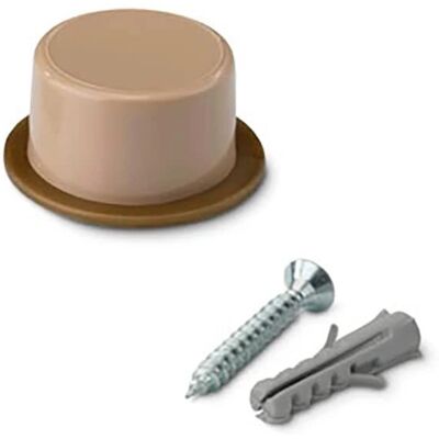 Inofix Türstopper - Beige PVC - 2 Stück Inofix Türstopper - Beige PVC - 2 Stück