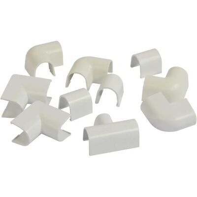Tubo de ligação Inofix 2202 - Branco - 10 peças Tubo de ligação Inofix 2202 - Branco - 10 peças