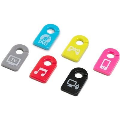 Identificador de Cabos Multicolor Inofix - Tipo de cabo Identificador de Cabos Multicolor Inofix - Tipo de cabo