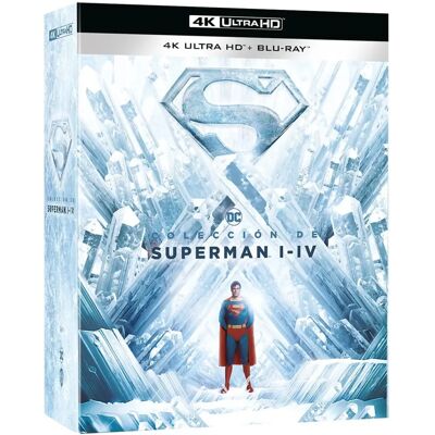 Superman I-IV Blu-ray - 4K Ultra HD Superman I-IV Blu-ray - 4K Ultra HD