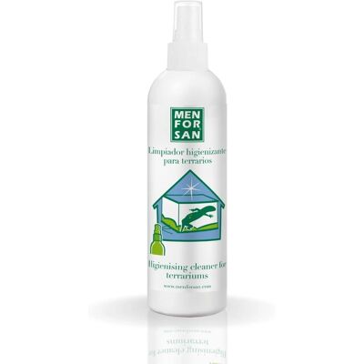 Spray Hygiénisant Menforsan - Nettoyage de Terrariums - Publicité Spray Hygiénisant Menforsan - Nettoyage de Terrariums - Publicité