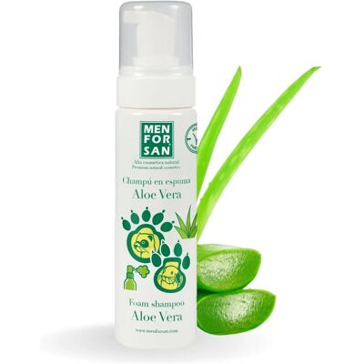Men For San Aloe Vera pianka szampon dla fret i gryzoni - Zwierzęta Men For San Aloe Vera pianka szampon dla fret i gryzoni - Zwierzęta