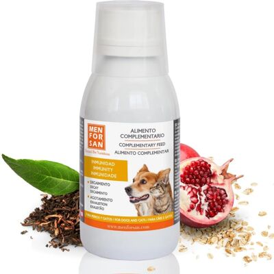 Suplementy Men San - 120ml Wzmacniacz układu odpornościowego dla zwierząt Suplementy Men San - 120ml Wzmacniacz układu odpornościowego dla zwierząt