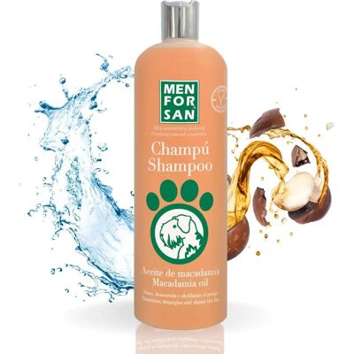Menforsan Macadamia Olie Honden Shampoo - 1L Menforsan Macadamia Olie Honden Shampoo - 1L