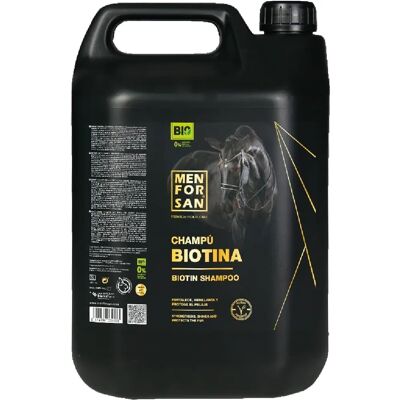 Szampon z Biotyną dla Koni Menforsan - 5L - Naturalny & Wegan Szampon z Biotyną dla Koni Menforsan - 5L - Naturalny & Wegan