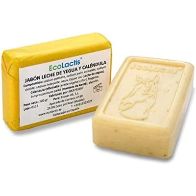 Jabón de Leche de Yegua y Caléndula - Ecolactis Jabón de Leche de Yegua y Caléndula - Ecolactis