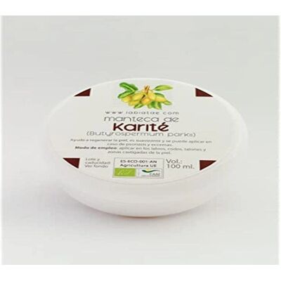 Manteca de karité Labiatae - Orgánica, 100ml, Pura, Hidratante Manteca de karité Labiatae - Orgánica, 100ml, Pura, Hidratante