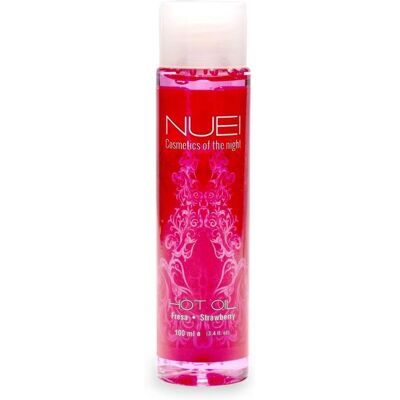 Olio Hot Oil Fragola - Olio Riscaldante per Massaggi - 100ml Olio Hot Oil Fragola - Olio Riscaldante per Massaggi - 100ml