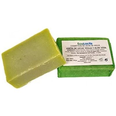 Jabón de Leche de Yegua y Aloe Vera - Renovación y Calma Jabón de Leche de Yegua y Aloe Vera - Renovación y Calma