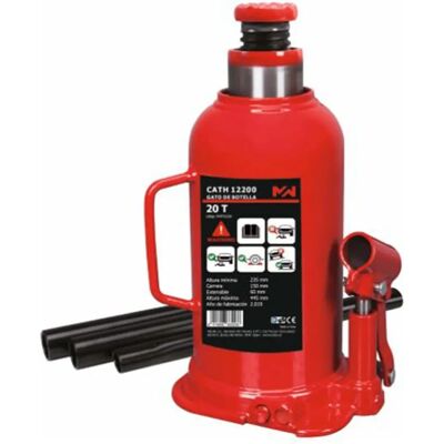 Gato hidráulico de botella Metalworks 20 T - Tipo de botella Gato hidráulico de botella Metalworks 20 T - Tipo de botella