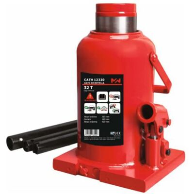 Gato hidráulico de botella Metalworks CATH12320 - 32 toneladas Gato hidráulico de botella Metalworks CATH12320 - 32 toneladas