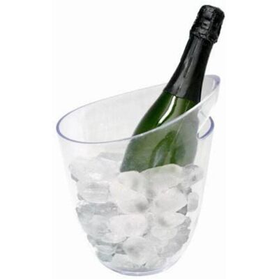 Seau à glace Vin Bouquet Transparent - 1 bouteille Seau à glace Vin Bouquet Transparent - 1 bouteille