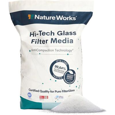 Nature Works Hi-Tech Filterglas - Filtermedium - 20 kg Nature Works Hi-Tech Filterglas - Filtermedium - 20 kg