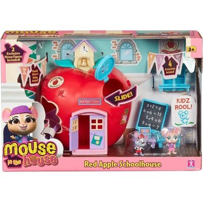 Bandai Millie & Friends Topo in Casa Scuola Mela Rossa Set Giocattolo con Figure Bandai Millie & Friends Topo in Casa Scuola Mela Rossa Set Giocattolo con Figure