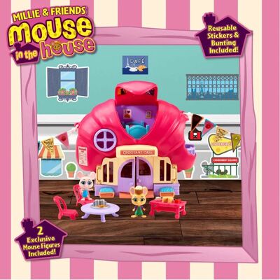 Bandai Topo in Casa Croissant Café - Playset Bandai Topo in Casa Croissant Café - Playset