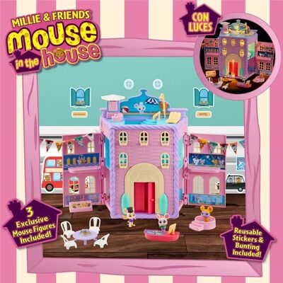 Set de Juego Bandai Mouse In The House Stilton Hamper Hotel Set de Juego Bandai Mouse In The House Stilton Hamper Hotel