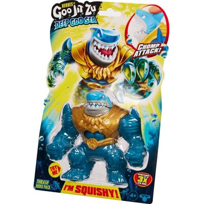 Figurine d'Action Goo Jit Zu Deep Sea Thrash - Collectible, Articulée, Sans Piles, 17.5x24x8cm - Publicité Figurine d'Action Goo Jit Zu Deep Sea Thrash - Collectible, Articulée, Sans Piles, 17.5x24x8cm - Publicité