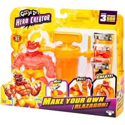 Goo Jit Zu Serie Heroes Creator Blazagon Figur - Actionfigur Goo Jit Zu Serie Heroes Creator Blazagon Figur - Actionfigur
