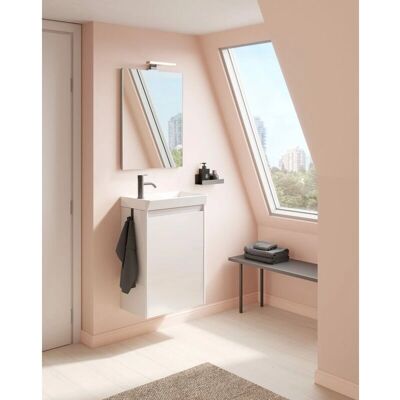 Conjunto de baño mini Royo C0072007 - Blanco Conjunto de baño mini Royo C0072007 - Blanco